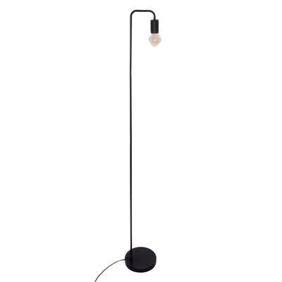 Lampadaire droit Keli haut 150 cm métal noir X4 – Lampadaire – HygiRéa