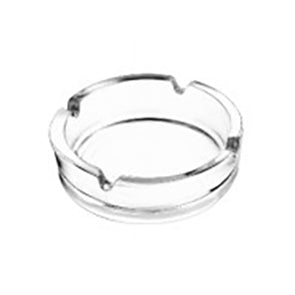 CENDRIER EMPILABLE D10.5CM EN VERRE TRANSPARENT – Accessoire de table – HygiRéa