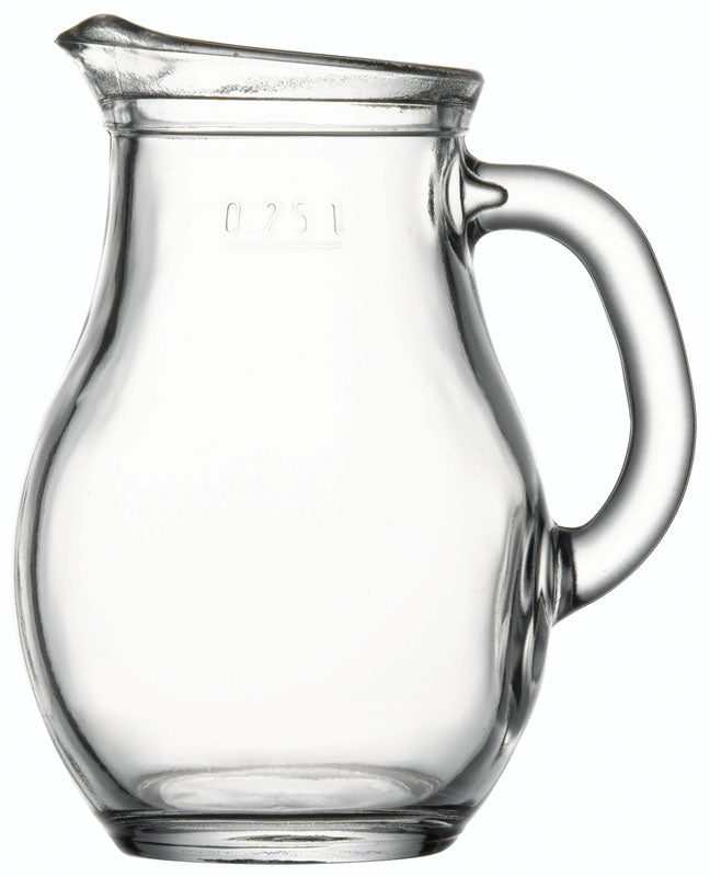 BROC PICHET 0L25 EN VERRE AVEC ANSE – Carafe, pichet et bouteille – HygiRéa