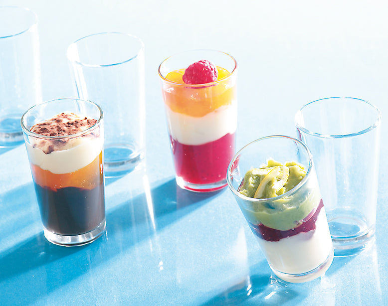 LOT DE 6 VERRES MISES EN BOUCHE NAROK 10CL EN VERRE TRANSPARENT – Complément table – HygiRéa