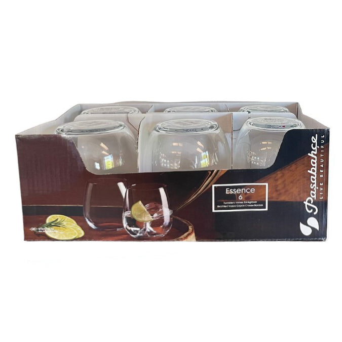 CHOPE ESSENCE 35CL EN VERRE TRANSPARENT FORME BASSE – Chope et gobelet – HygiRéa