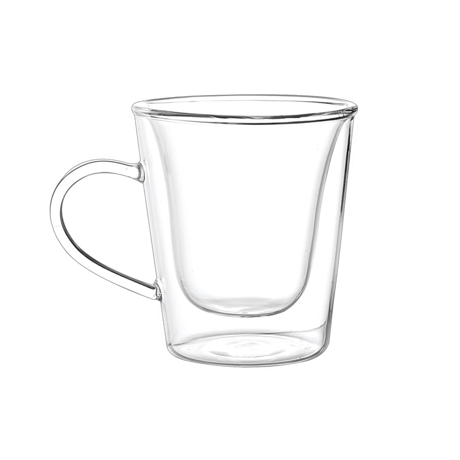 SET DE 2 TASSES EXPRESSO DUOS 12CL DOUBLE PAROI – Petit déjeuner – HygiRéa
