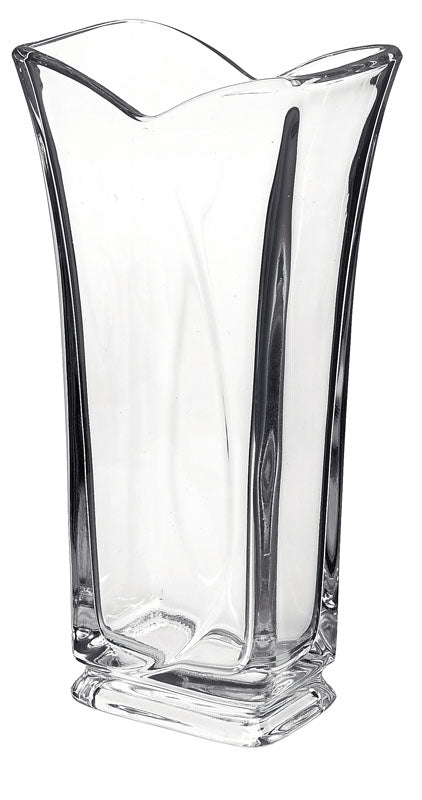 VASE VINCIANA 23CM TRANSPARENT – Décoration – HygiRéa