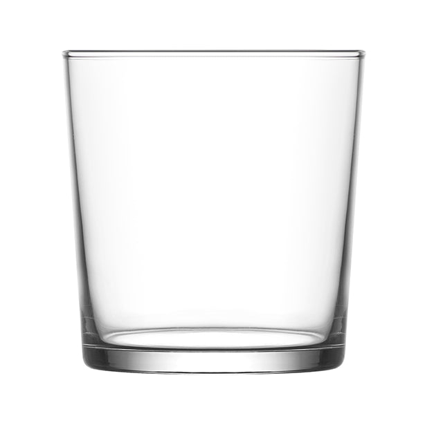 LOT DE 4 GOBELETS BONITA 34.5CL EN VERRE TRANSPARENT FORME HAUTE – Chope et gobelet – HygiRéa
