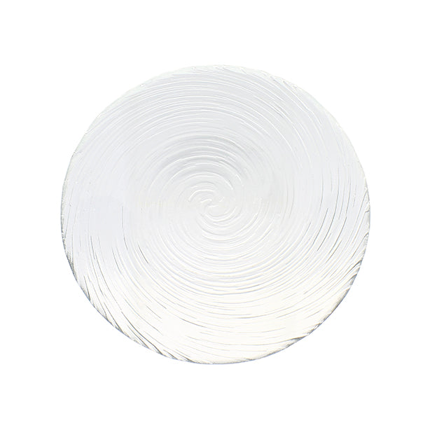 ASSIETTE CREUSE OCÉAN 20.5CM EN VERRE TRANSPARENT – Assiette – HygiRéa