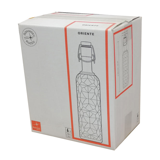 BOUTEILLE ORIENTE 1L EN VERRE TRANSPARENT – Carafe, pichet et bouteille – HygiRéa