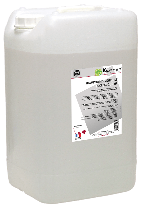 SHAMPOOING ECOLOGIQUE NATUREL – Liquide / Prélavage & Lavage carrosserie – HygiRéa