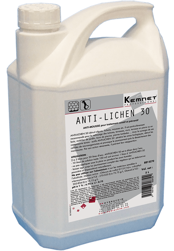 ANTI LICHEN 30 CONCENTRE – Entretien des facades – HygiRéa