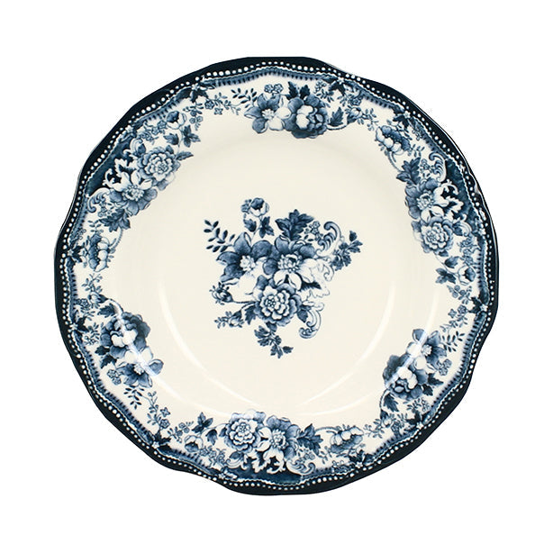 ASSIETTE CREUSE FAUSTINE 22CM EN GRÈS – Assiette – HygiRéa