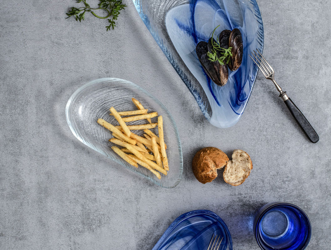 COUPELLE AUSTER 13CM EN VERRE TRANSPARENT – Complément table – HygiRéa