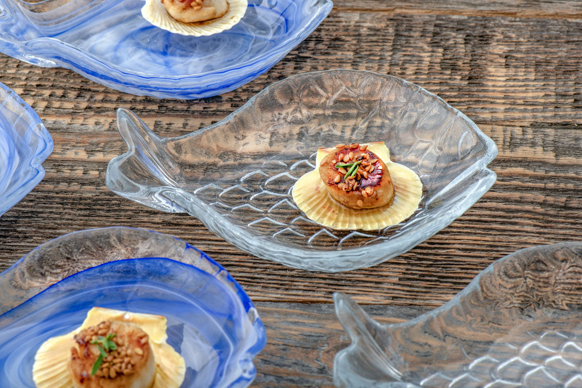 COUPELLE AQUARIUM 16X11.5CM EN VERRE TRANSPARENT – Complément table – HygiRéa