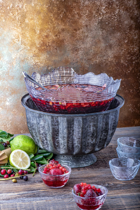 COUPELLE SEA URCHIN 8.5CM EN VERRE TRANSPARENT – Complément table – HygiRéa