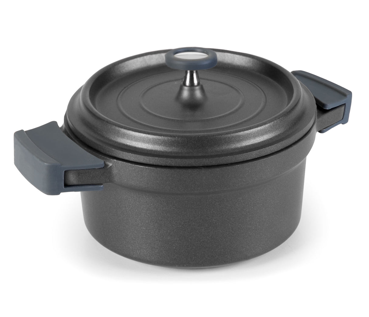 FAITOUT NOIRE EN ALUMIN. FONDU D.16 CMS.