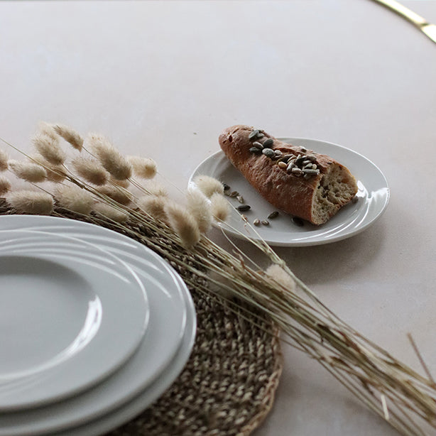 ASSIETTE A PAIN 16CM PORCELAINE BLANCHE AMBASSADOR – Assiette – HygiRéa