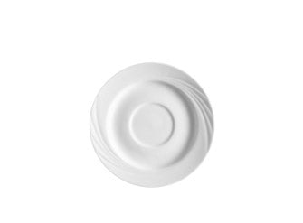 SOUS TASSE AMBASSADOR 15CM BLANCHE EN PORCELAINE – Petit déjeuner – HygiRéa