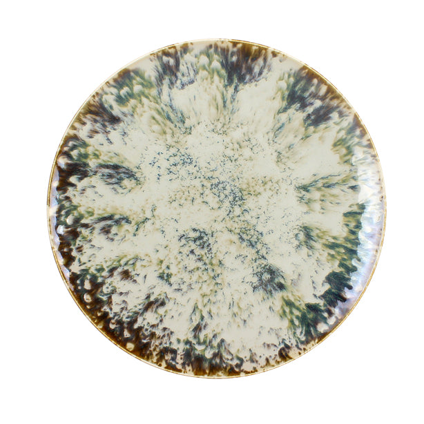 ASSIETTE PLATE PORCELAINE MAKA 27CM – Assiette – HygiRéa