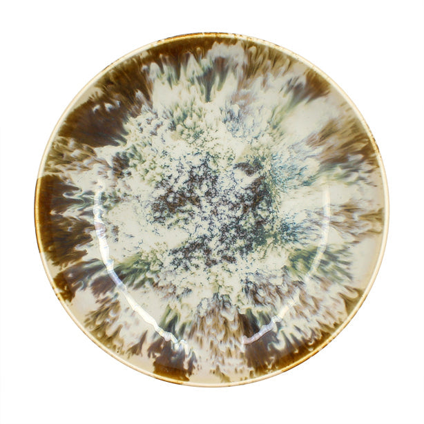 ASSIETTE GRANDE CALOTTE MAKA PORCELAINE 26CM – Assiette – HygiRéa