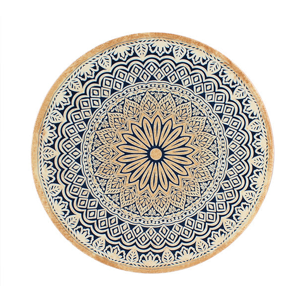 ASSIETTE PLATE BYZANCE 27CM EN PORCELAINE – Assiette – HygiRéa