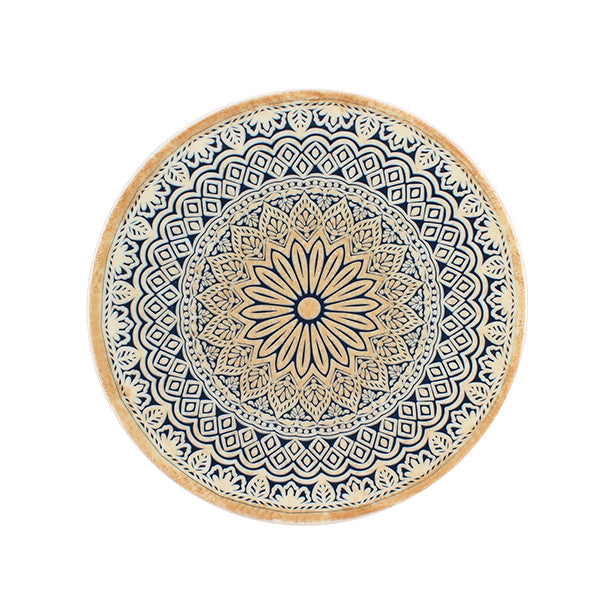 ASSIETTE DESSERT BYZANCE 20CM EN PORCELAINE – Assiette – HygiRéa