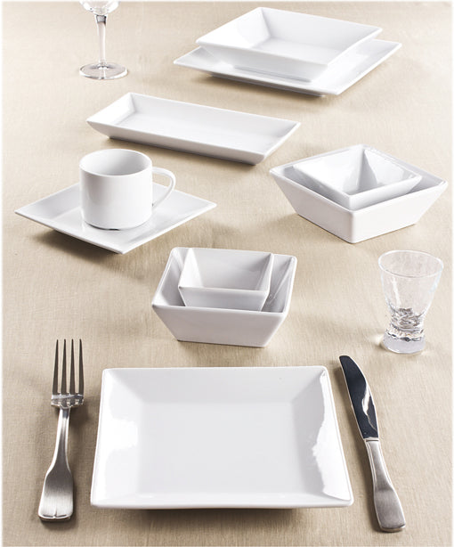 TASSE MIXTE 20CL EN PORCELAINE BLANCHE – Petit déjeuner – HygiRéa