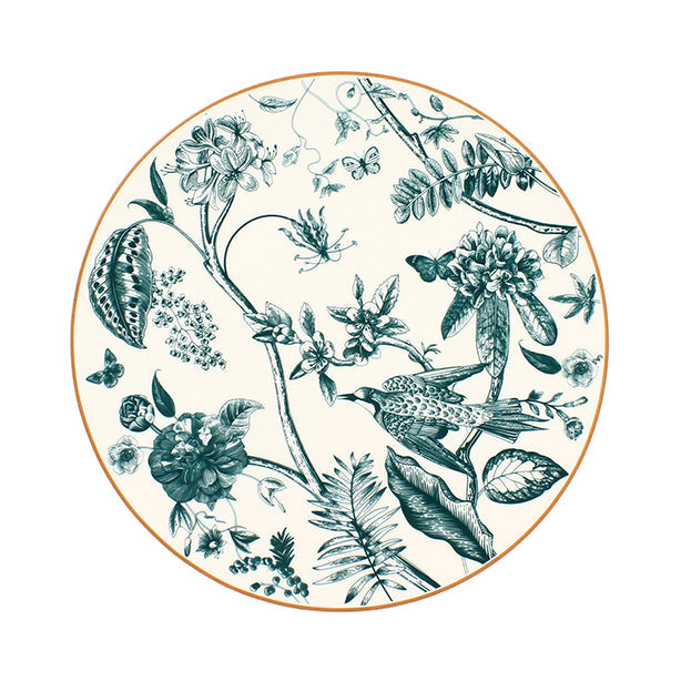 ASSIETTE PLATE BOTANIC 27CM EN PORCELAINE – Assiette – HygiRéa
