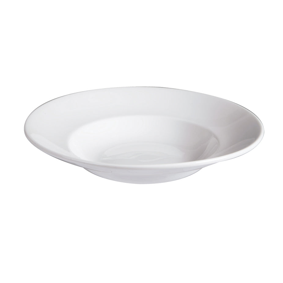 ASSIETTE À PATES 30CM UNIE BLANCHE EN PORCELAINE – Assiette – HygiRéa