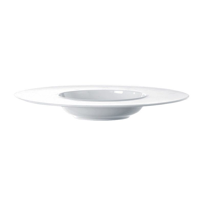 ASSIETTE À PATES 24CM PORCELAINE GALAXY BLANCHE – Assiette – HygiRéa