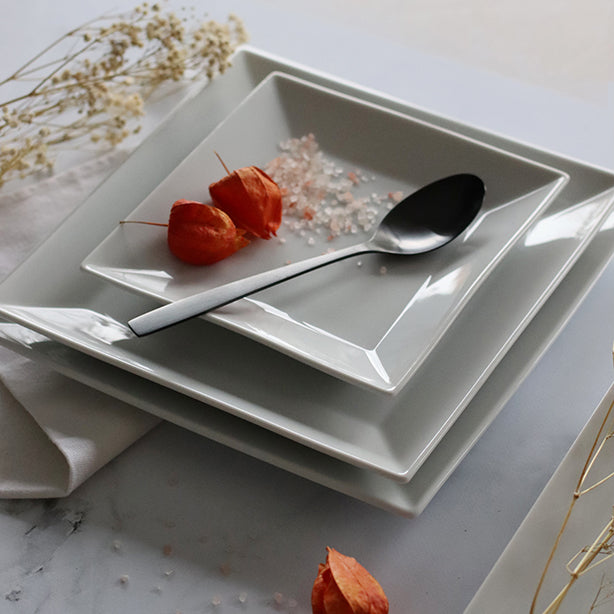 ASSIETTE À PAIN JAPAN 12CM EN GRÈS BLANC – Assiette – HygiRéa