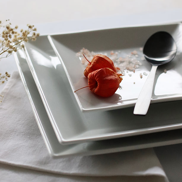 ASSIETTE À PAIN JAPAN 14CM EN GRÈS BLANC – Assiette – HygiRéa