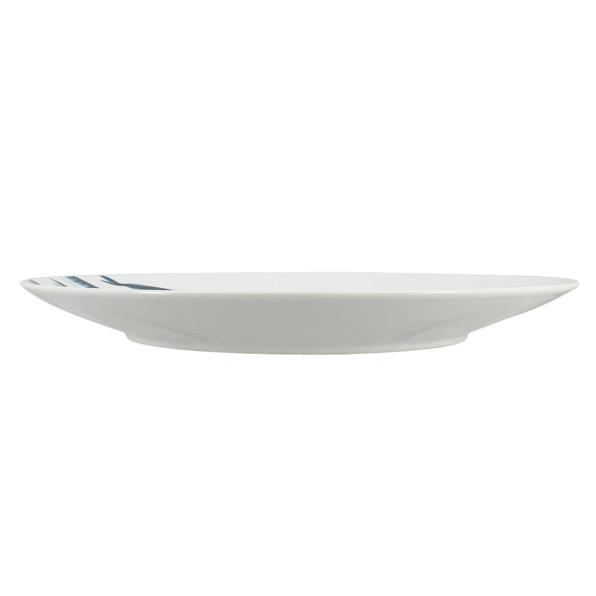 ASSIETTE PLATE PESCARE 26.5CM EN PORCELAINE BLANCHE – Assiette – HygiRéa