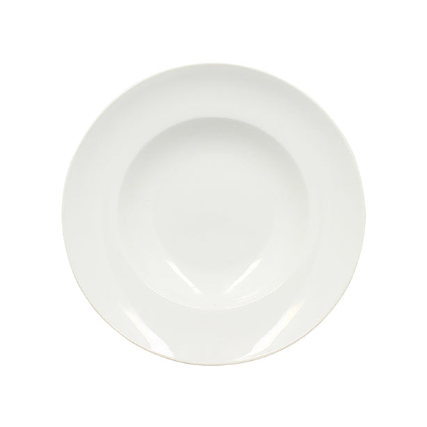 ASSIETTE À PATES 23.5CM EN PORCELAINE BLANC 750 ML – Assiette – HygiRéa
