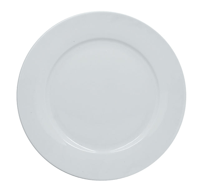 ASSIETTE PLATE WHITE 26CM EN PORCELAINE – Assiette – HygiRéa