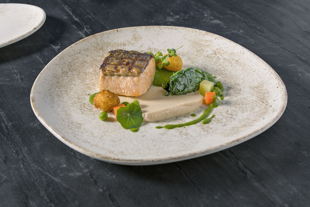 ASSIETTE CREUSE 26CM 790CC VAGO NACROUS MAT BONNA – Assiette – HygiRéa