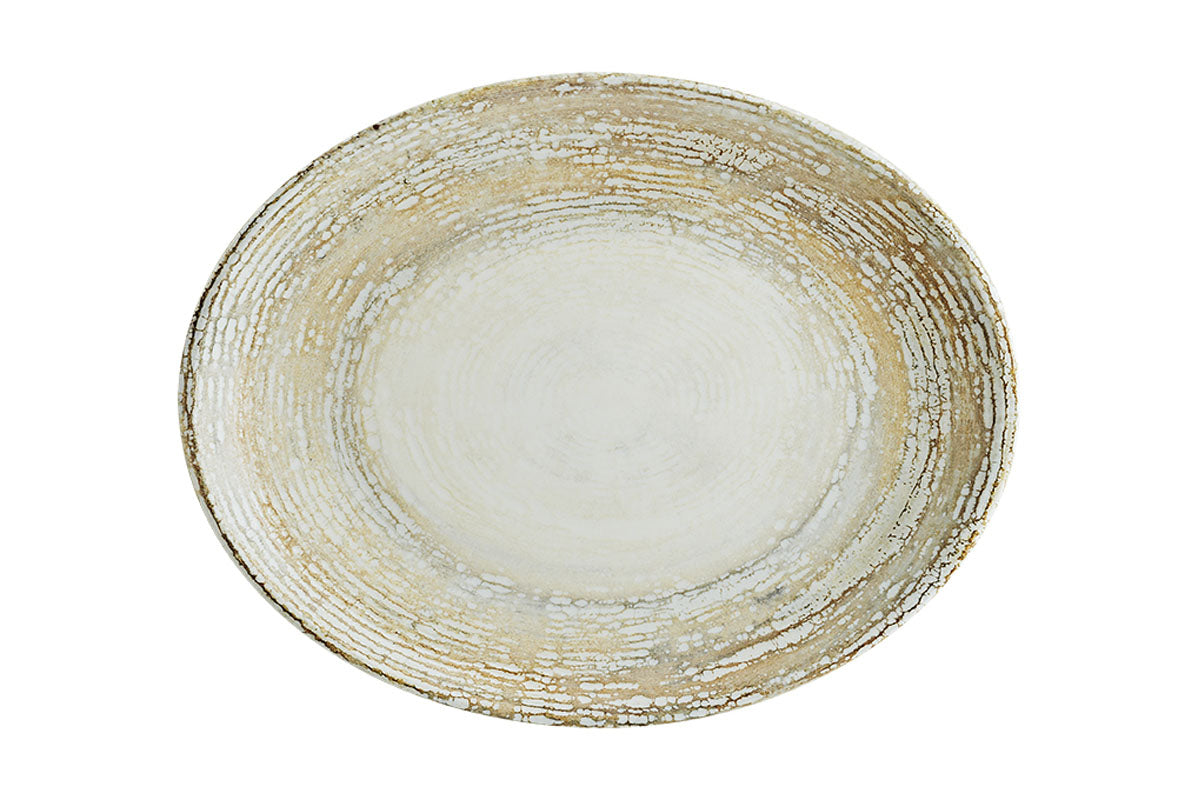 ASSIETTE OVALE MOOVE PATERA 31X24CM – Assiette – HygiRéa
