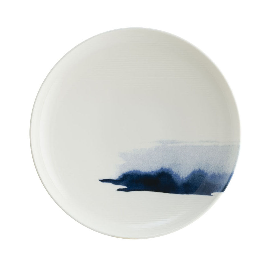 ASSIETTE CREUSE BLUE WAVE HYGGE 28CM EN PORCELAINE – Assiette – HygiRéa
