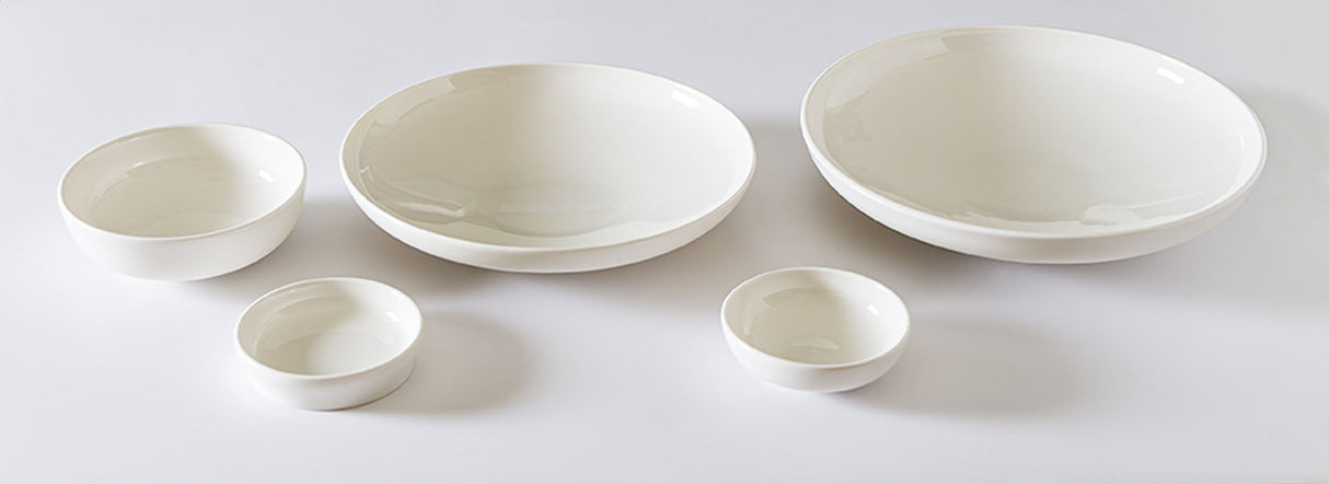 COUPELLE BLANCHE HYGGE 10CM PORCELAINE – Complément table – HygiRéa