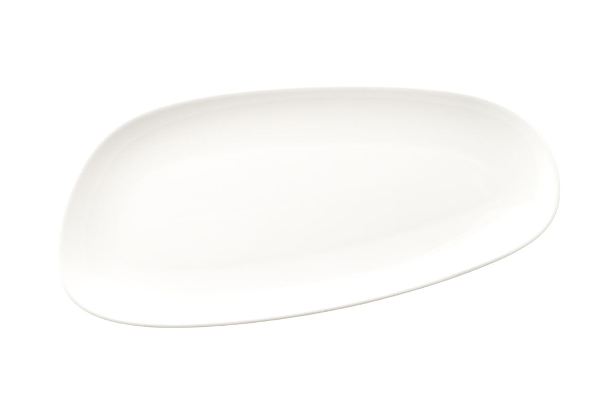 ASSIETTE RECTANGULAIRE VAGO 36CM PORCELAINE – Assiette – HygiRéa