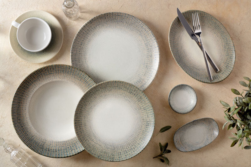 ASSIETTE PATES SWAY BANQUET 28CM EN PORCELAINE – Assiette – HygiRéa