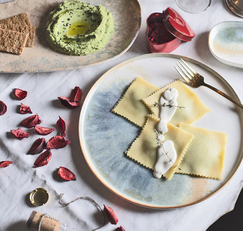 ASSIETTE DESSERT FIUM HYGGE 16CM EN PORCELAINE – Assiette – HygiRéa