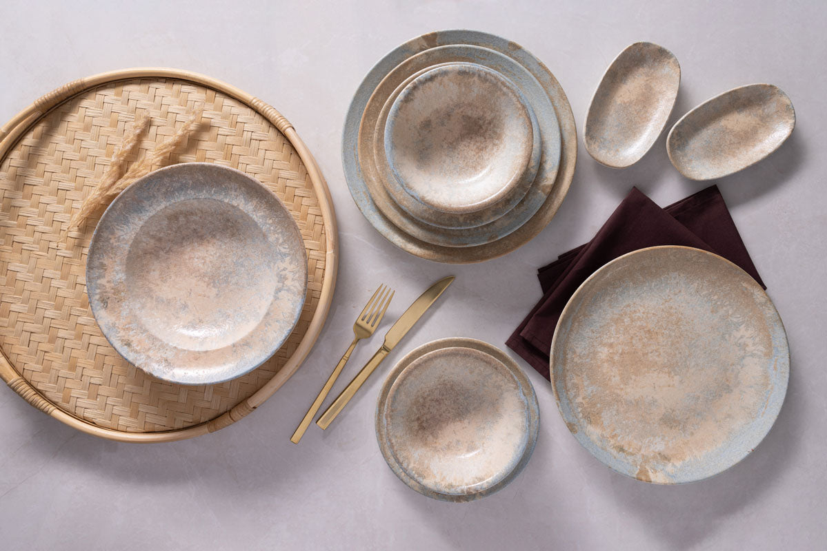 ASSIETTE PIZZA LUZ GOURMET 32CM EN PORCELAINE – Assiette – HygiRéa