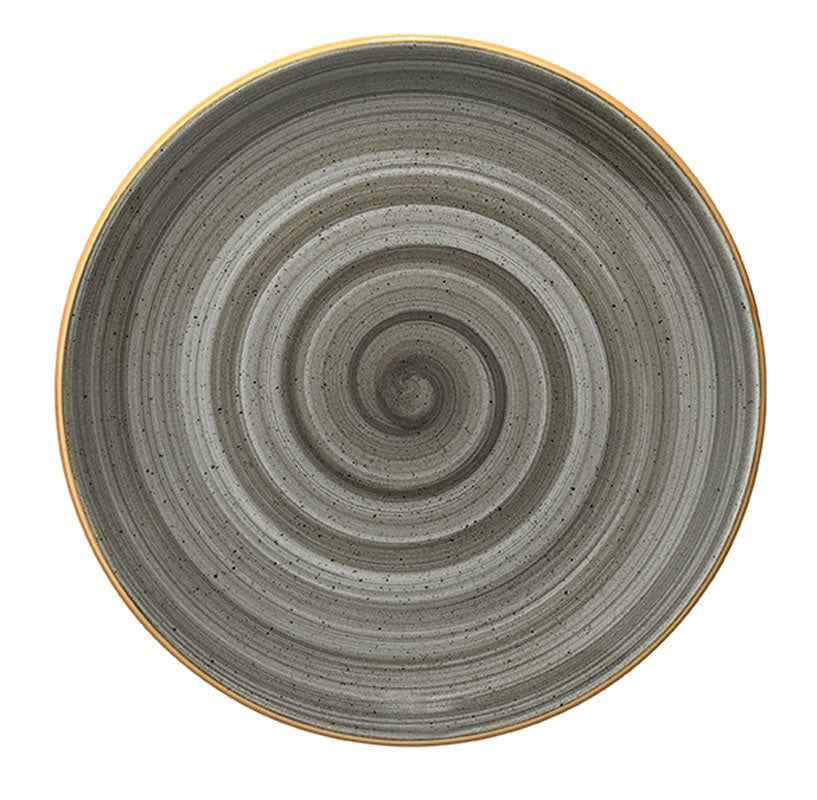 ASSIETTE PLATE SPACE GOURMET 23CM PORCELAINE – Assiette – HygiRéa