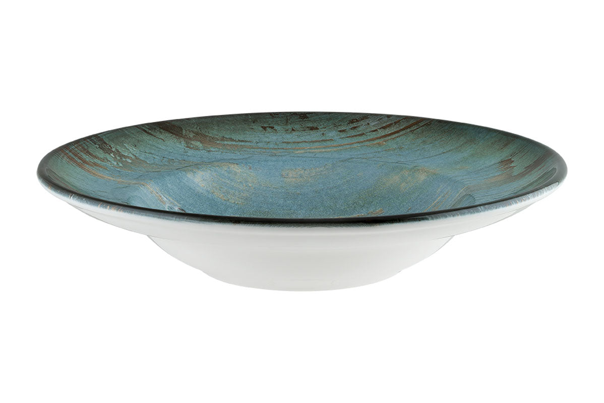 ASSIETTE PATES MADERA GOURMET 27CM PORCELAINE – Assiette – HygiRéa