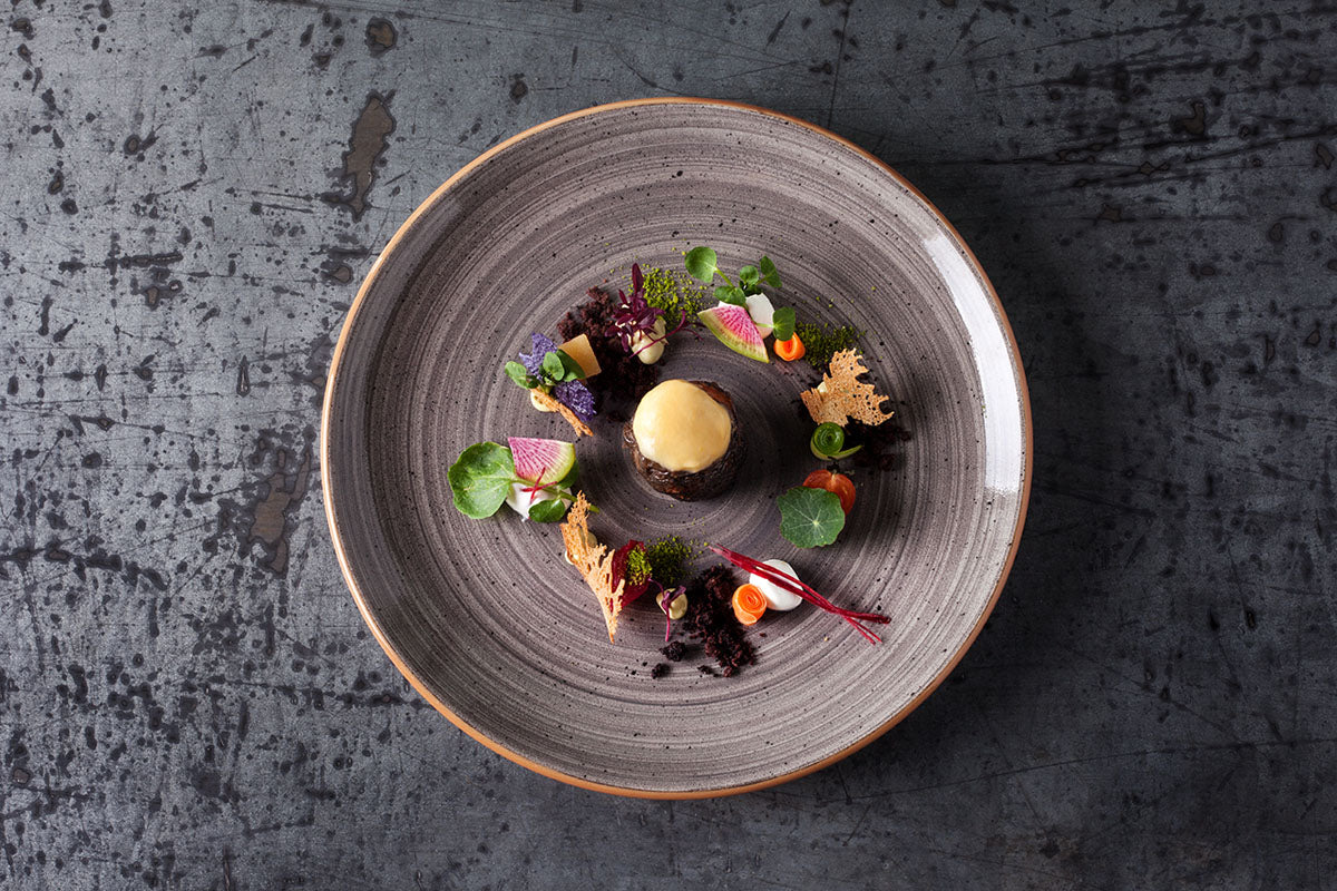 ASSIETTE PLATE 27CM GOURMET SPACE – Assiette – HygiRéa