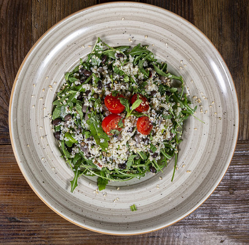 ASSIETTE A PATES TERRAIN GOURMET 24CM EN PORCELAINE – Assiette – HygiRéa