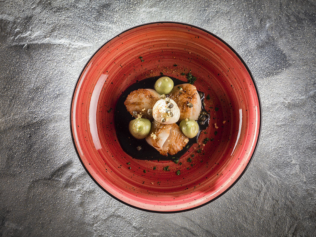 ASSIETTE PLATE PASSION GOURMET 27CM PORCELAINE – Assiette – HygiRéa