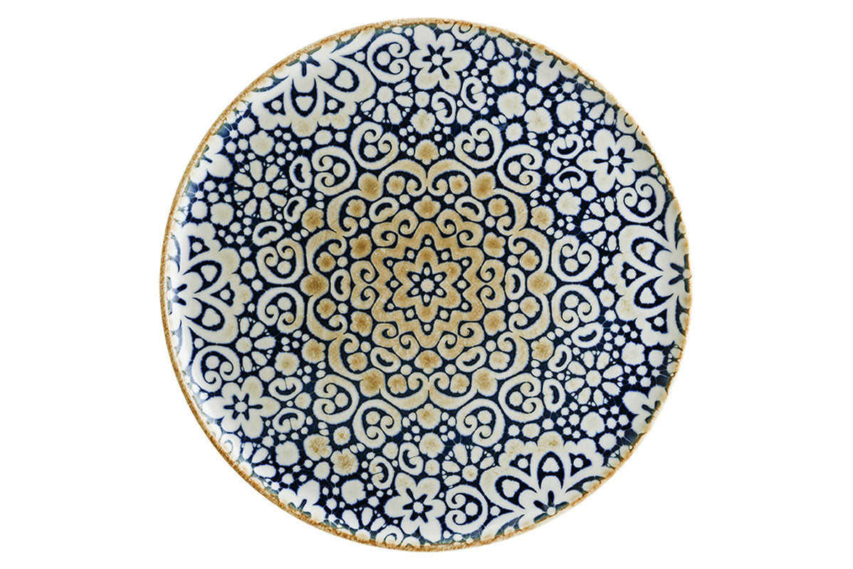 ASSIETTE A PIZZA ALHAMBRA 32CM PORCELAINE – Assiette – HygiRéa