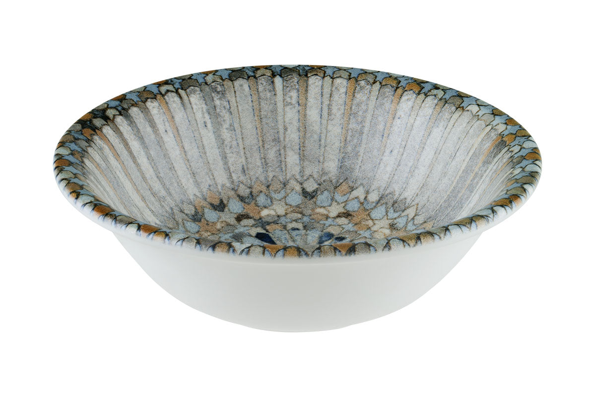 BOL LUCA MOSAIC GOURMET 16CM PORCELAINE – Petit déjeuner – HygiRéa