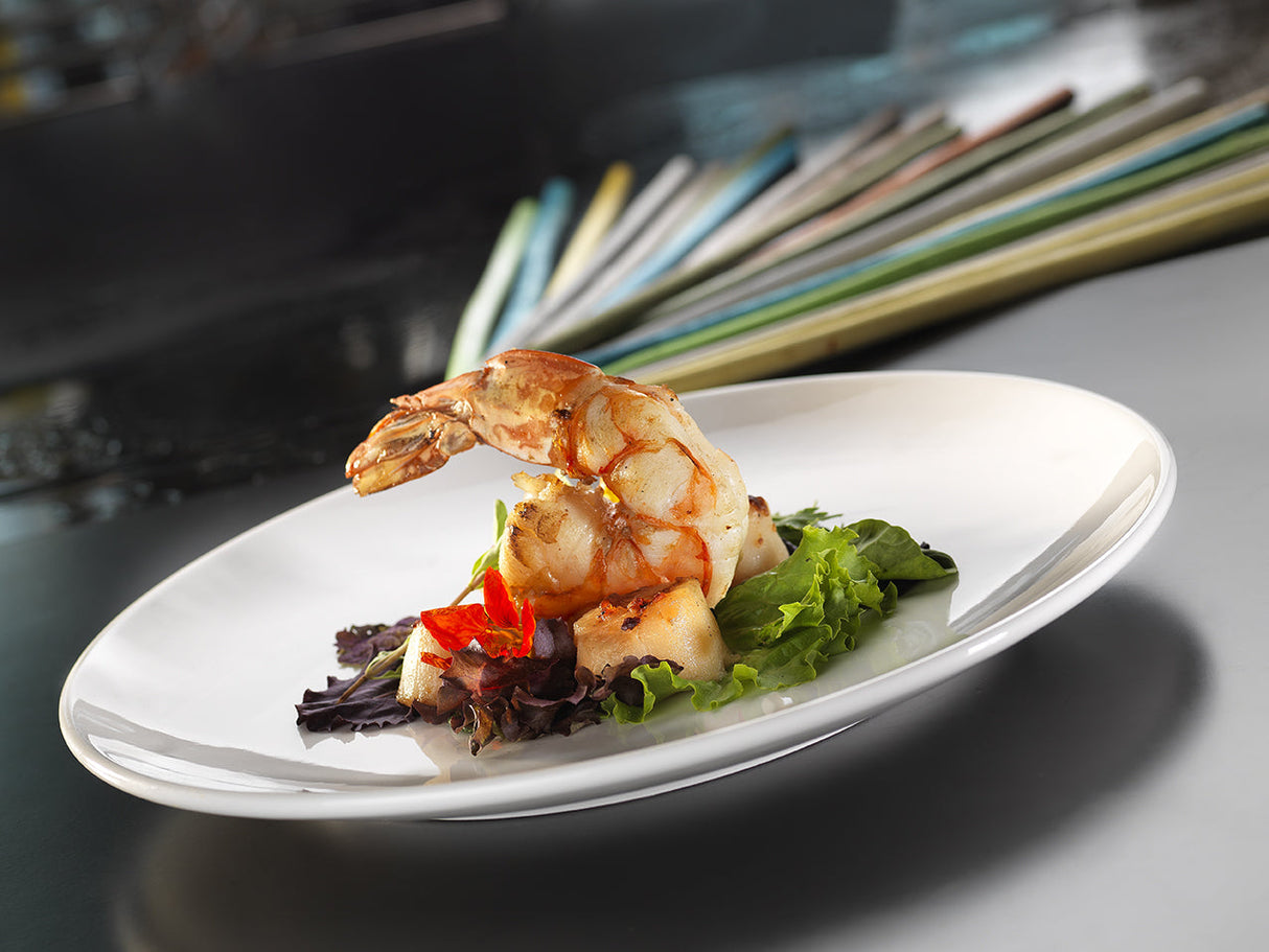 ASSIETTE CREUSE GOURMET 20CM PORCELAINE – Assiette – HygiRéa