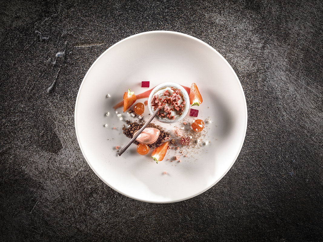 ASSIETTE CREUSE BLOOM 23CM PORCELAINE – Assiette – HygiRéa