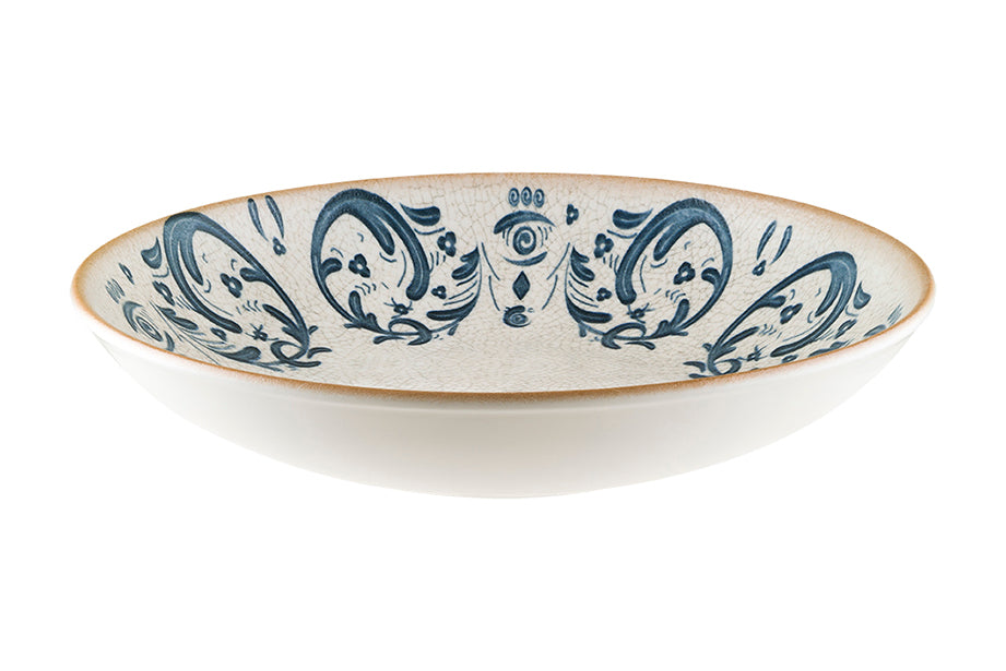 ASSIETTE CREUSE VIENTO BLOOM 25CM PORCELAINE – Assiette – HygiRéa